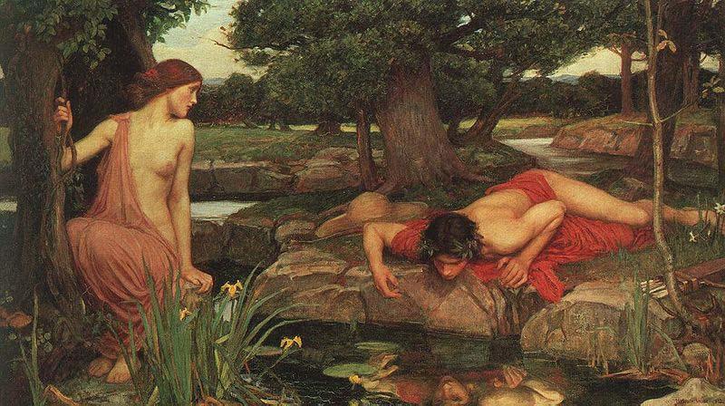 John William Waterhouse Echoandnarcissus